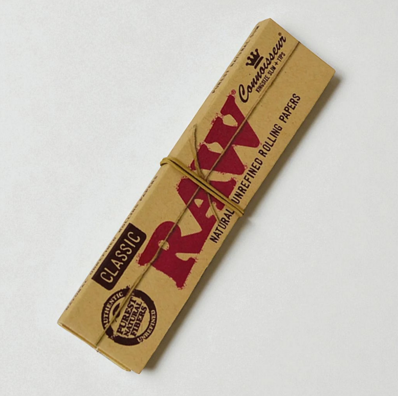 RAW Feinschmecker Kingsize Slim Rolling Papers + Tips – 1 Heft